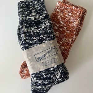 ANONYMOUS ISM, Slub Cotton-Blend Socks. 2 pair